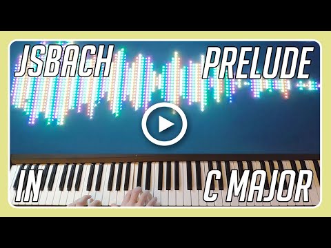 JS Bach Prelude in C Major Grand Piano @imationedit