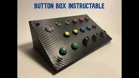 Button Box Instructable: Intro