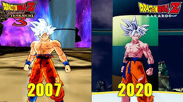 Goku All Transformations & Ultimate Attacks - DBZ Kakarot vs Budokai Tenkaichi 3 & 4 (4K 60FPS)