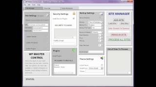 WP Master Control - Site Manager Tutorial screenshot 4