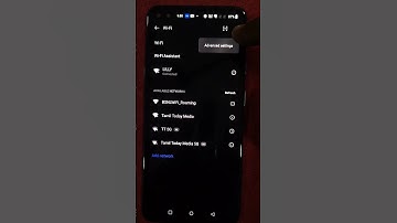 Saved wifi network in Oneplus Nord smartphone #5minutestech #wifi #oneplusnord