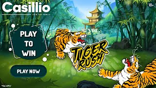 🔥🔥How to Play  Tiger Rush on Casillio🔥🔥टाइगर रश के बारे में जानें screenshot 1