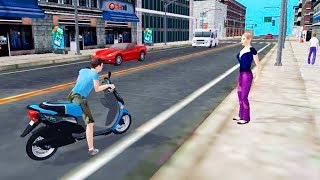 Bike racing games - Moto Rider 3D: City Mission - Gameplay Android free games screenshot 3