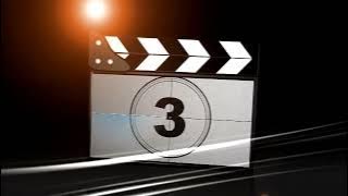 video opening - Angka 1 Sampai 3, Clapperboard