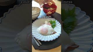 Starting your day with miso soup in Japanese soup bowl #japanessefood#japanesetableware