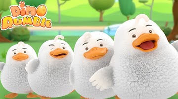 🦆👣If I Were a Duck+ More | Quack! | Animal Sounds | DinoRumble Songs
