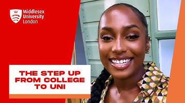 The step up from college to uni | Middlesex University