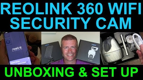 REOLINK Argus PT 360 WiFi Outdoor Security Camera & Solar Panel Unboxing Set Up Google Nest Alexa