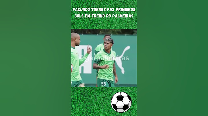 FACUNDO TORRES MARCA PRIMEIROS GOLS NO TREINO DO PALMEIRAS #palmeiras #futebol