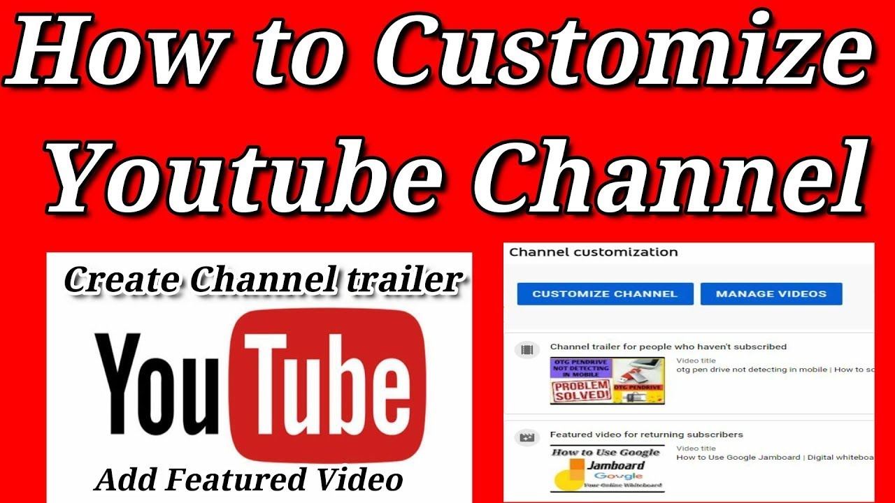 How To Create A YouTube Channel / How to Rank Your Channel | Channel ...