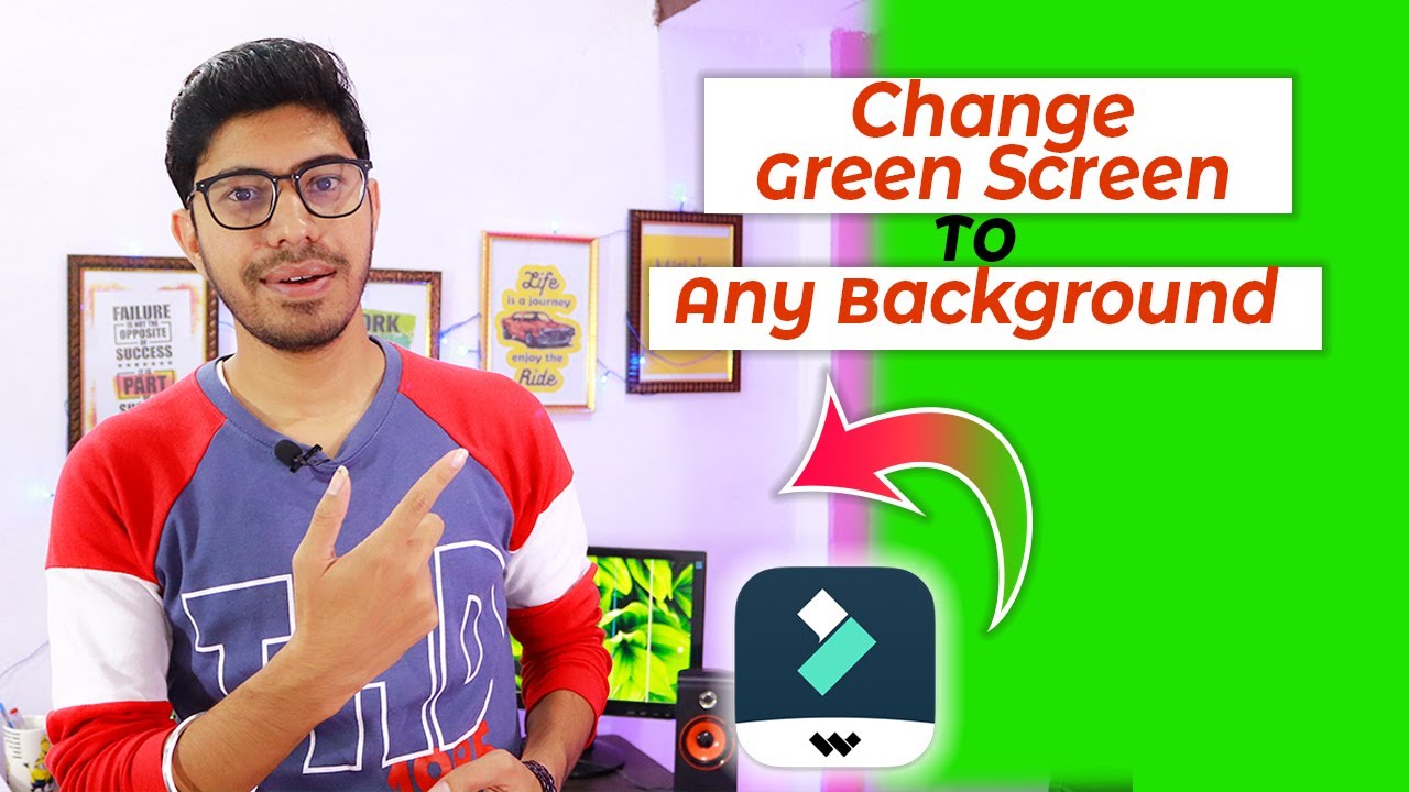 How to Change Green Screen in JUST 5 MIN l Easily Change Green TO any