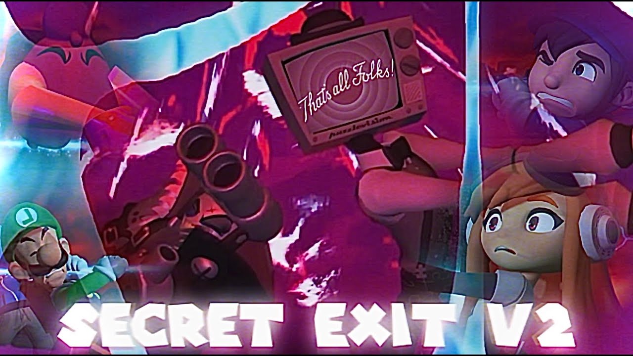 WOTFI 25 (Secret Exit V2 But Mr.Puzzles, Mr.WPNZ & Etc Sing It) FNF Mario's Madness UST