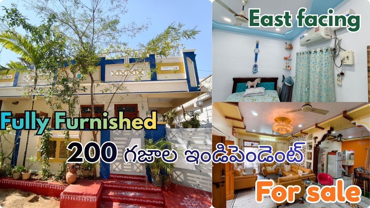 Fully furnished 200 sy indipendent House Forsale in Badangpet near LB nagar #Hyderbad ₹ 1.55 cr only