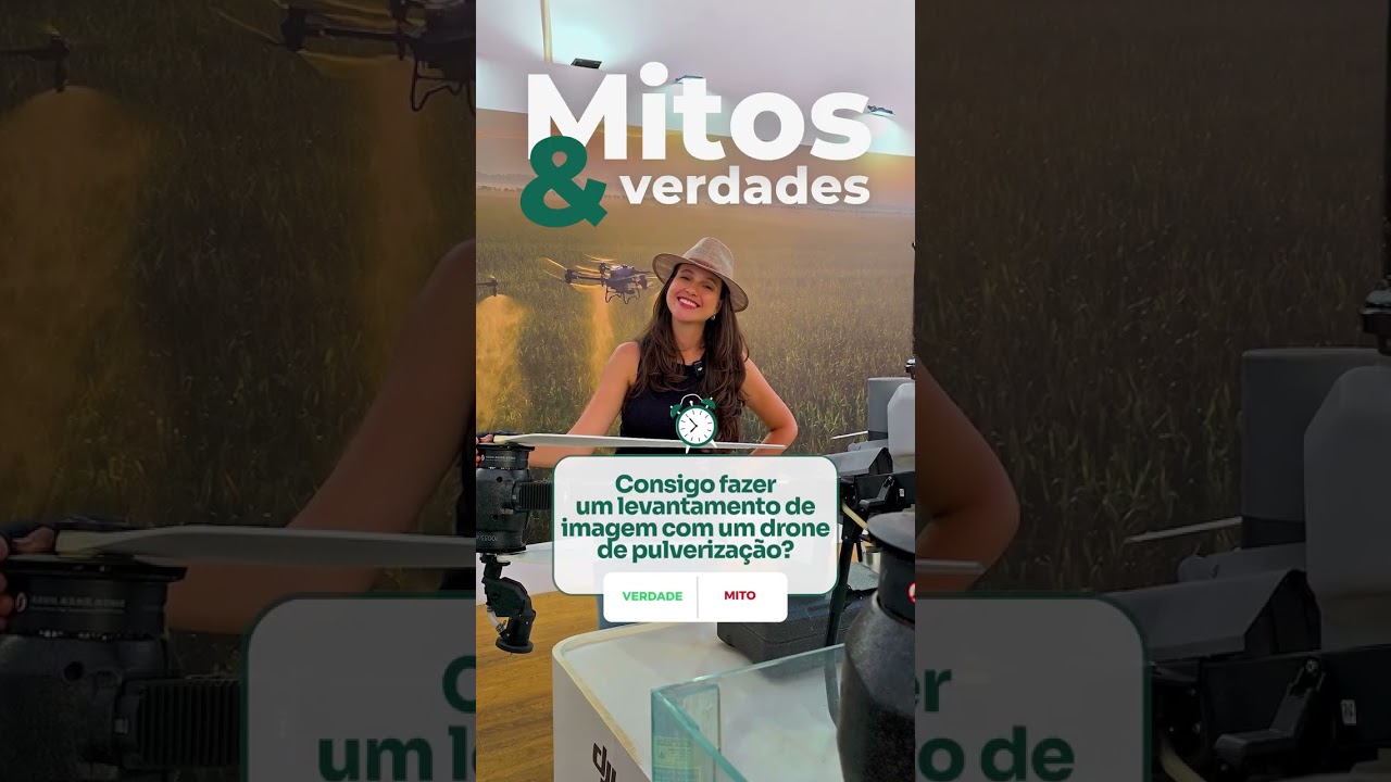 Mitos e verdades da PULVERIZAÇÃO por DRONES - 2