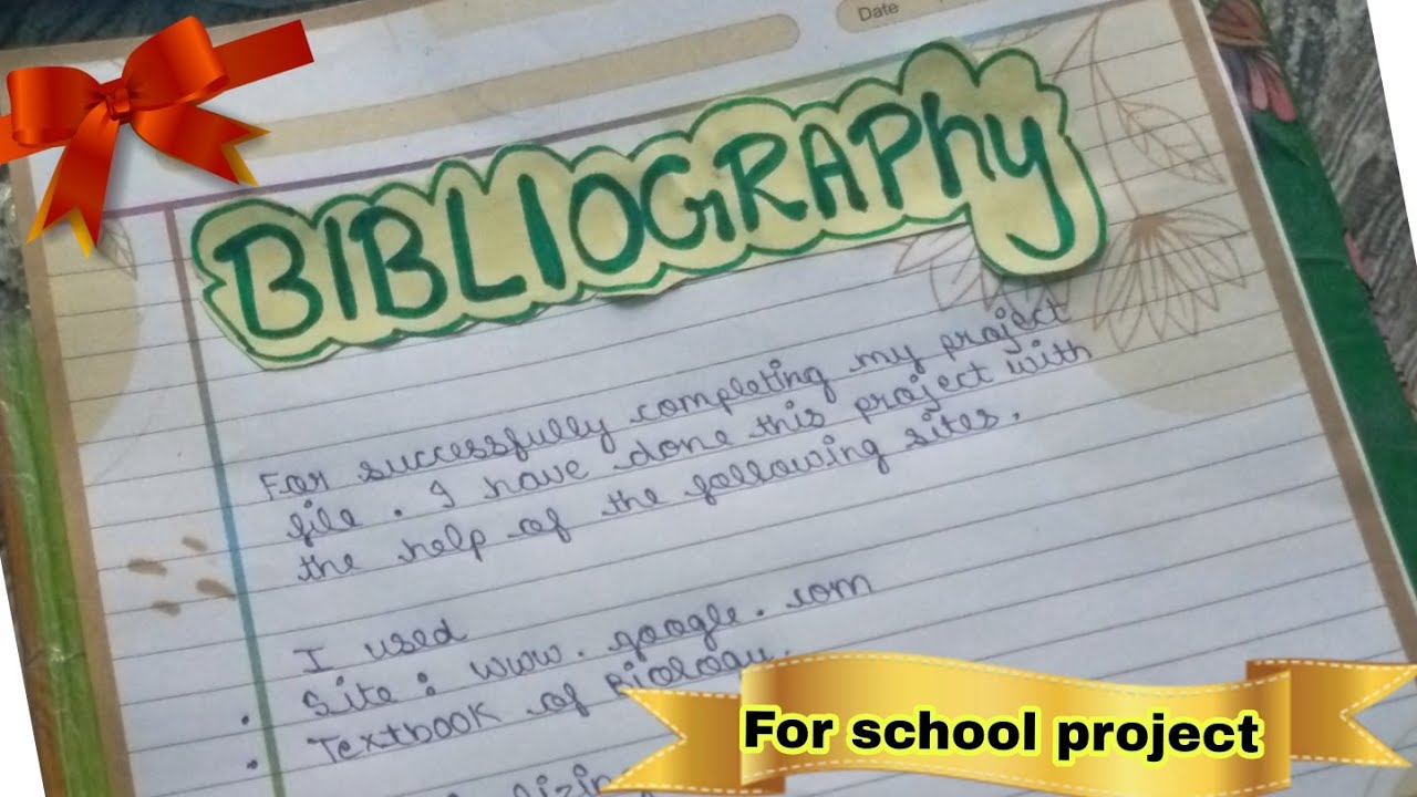 bibliography for lo assignment grade 12