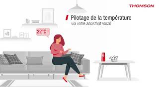 Thomson - Thermostat Cali-ON sans fil pour chaudière 