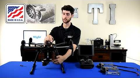 The DroMight Talon Drop System For The DJI Matrice 210 V1 and V2 Made In The USA
