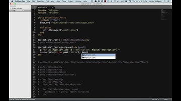 Parsing an API in Ruby