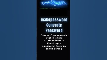 makepasswd Command: Generate Strong Passwords #linux #linuxcommands #linuxsecurity #security #unix