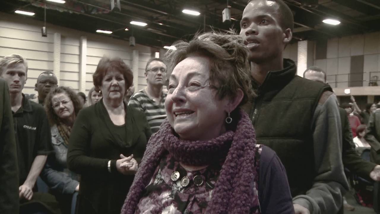 Lady with walker Healing Testimony camera iphone 8 plus apk