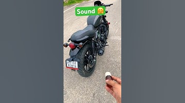 Royal Enfield Hunter 350 Exhaust Sound #viral #trending #shorts