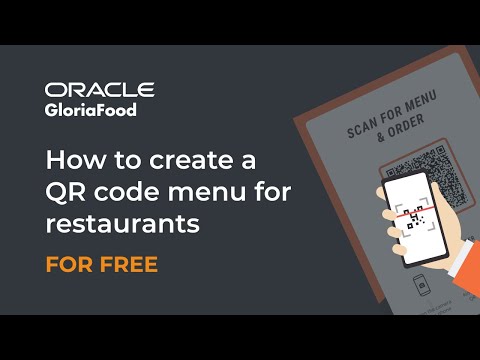 How to create a FREE QR code menu for restaurants