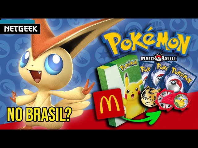 McDonald's  Brinquedos Pokémon do MC lanche feliz de Agosto na Austrália 