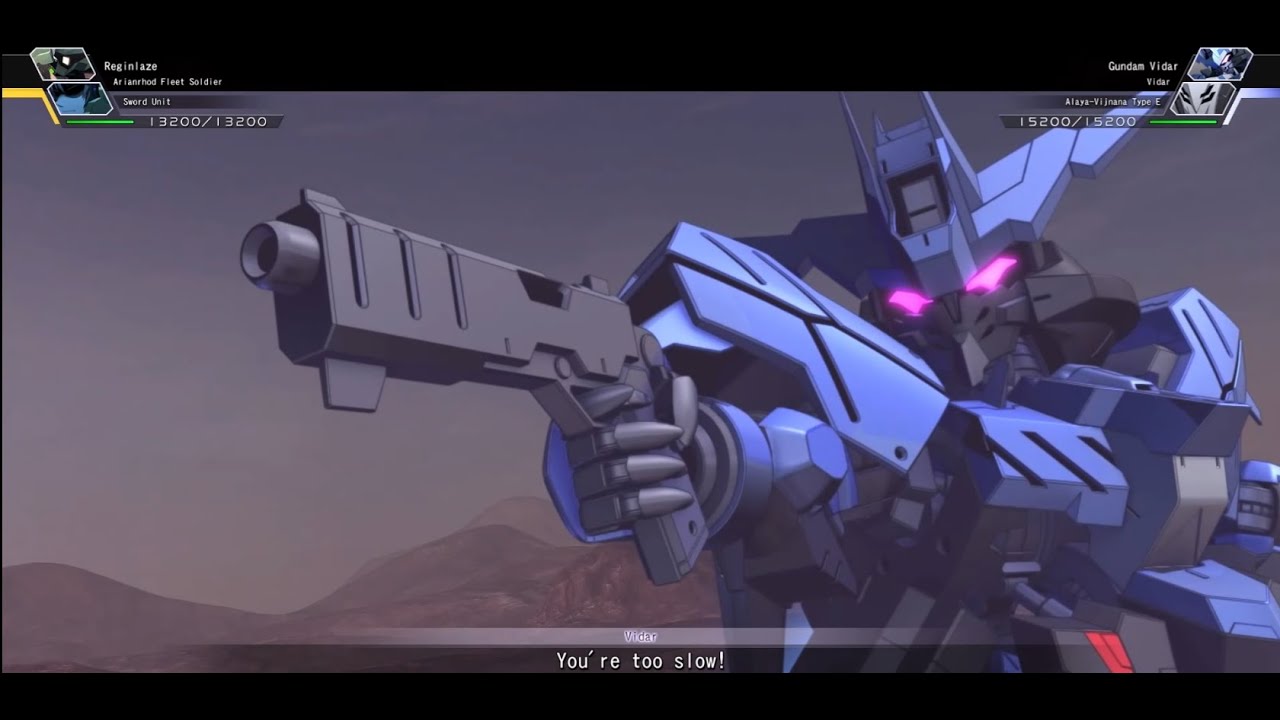 SD Gundam G Generation Cross Rays - Gundam Vidar ~Battle Animations~