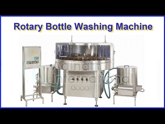 Rotary Bottle Washing Machine Manufacturer,Rotary Bottle Washer