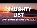 Liam Payne, Dixie D&#39;Amelio - Naughty List (Lyrics)