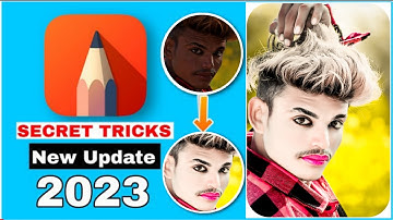 HD Face Smooth Kaise Kare Autodesk Sketchbook | Face ko gora kaise karen photo editing | ps editor