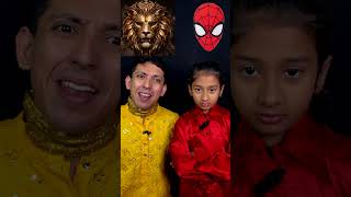 Spiderman🕷️🎈Vs Jungli Janwar🦁💀Look Challenge 🥳Prashant Sharma #shorts #ytshorts #funnyshorts