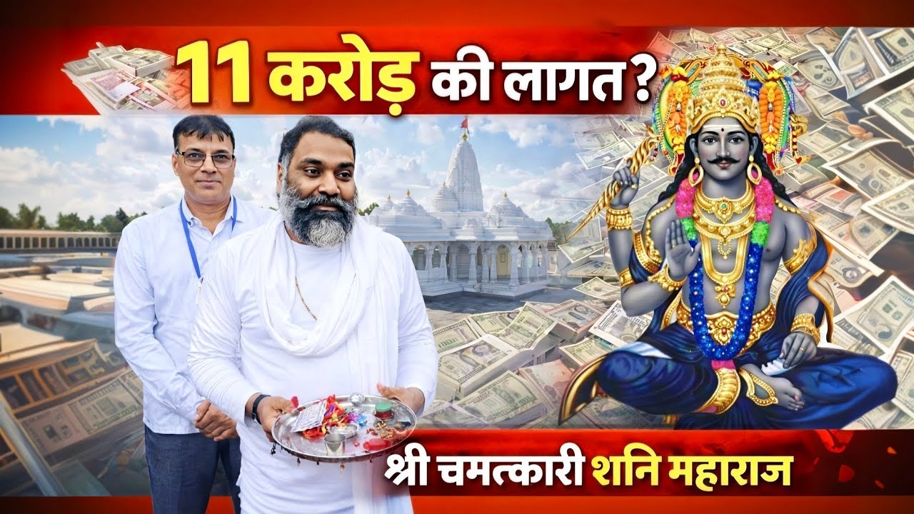 क्या सच में 11 करोड़ लगे? श्री चमत्कारी शनि महाराज का बड़ा रहस्य