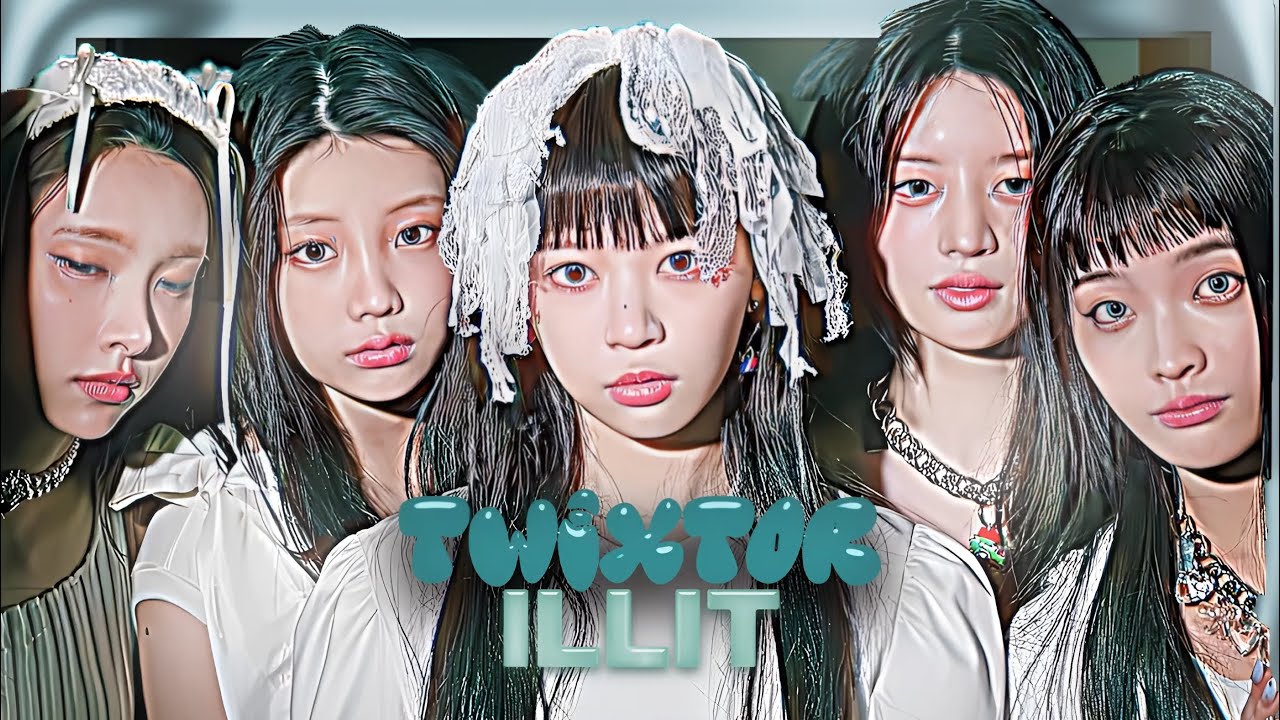 TWIXTOR CLIPS 4K ILLIT (아일릿) ‘Magnetic’ MV