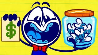 Pencilmates Tooth Falls Out From His Mouth -In- The Ugly Tooth Pencilmation