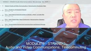 7-Minute Sensei: Module 3 - Audio and Video Communications, Telecommuting