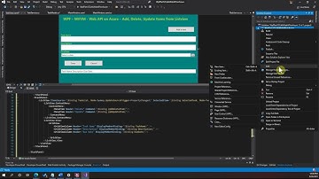 WPF application calls a ASP.Net Core Web API on Azure
