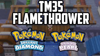 Where to Find TM35 Flamethrower - Pokémon Brilliant Diamond & Shining Pearl