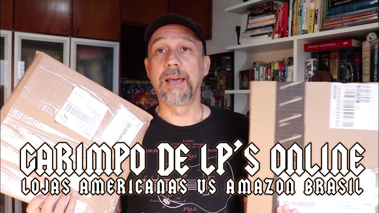 Garimpo de LP's Online - Americanas vs Amazon metal wall art