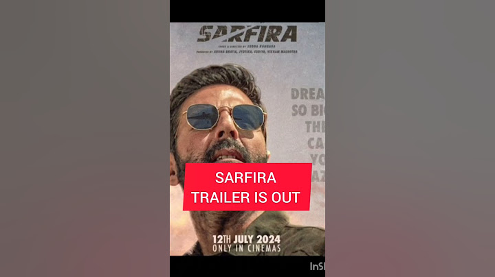sarfira official trailer/#sarfira /#akshaykumer / #khiladi/sarfira