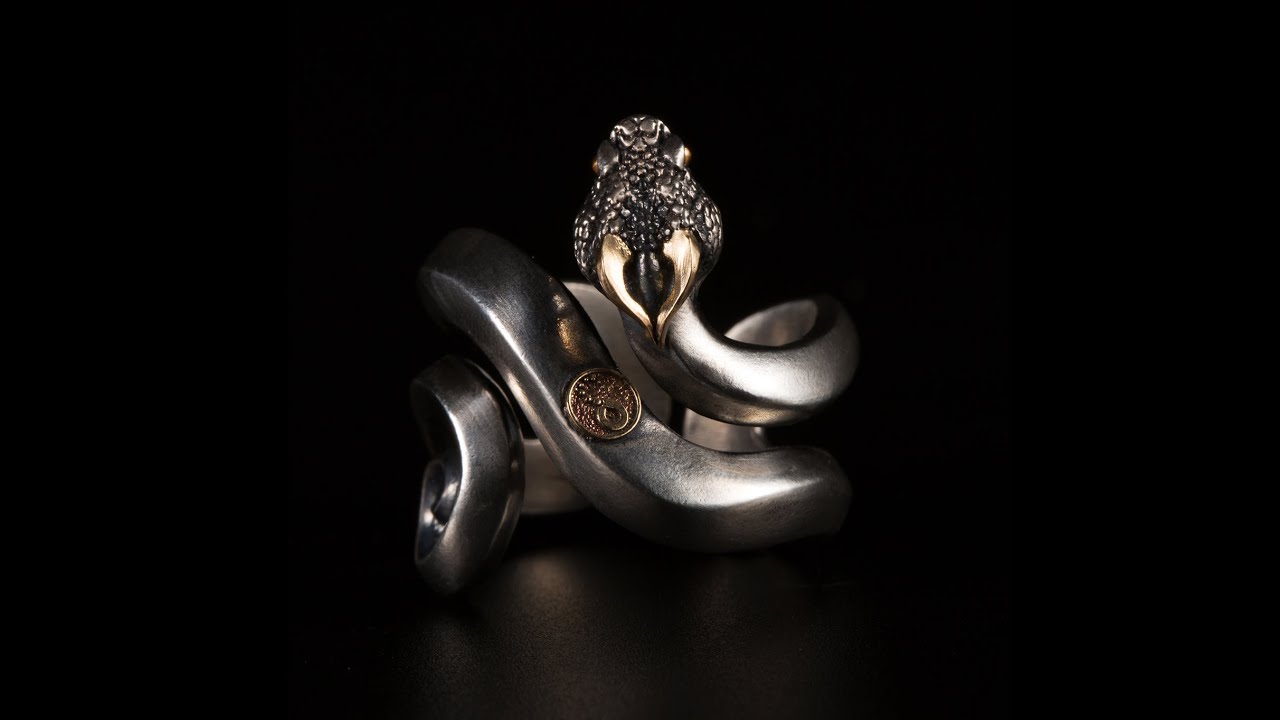 How to make a silver snake ring (From design to finished product - Real Handmade)