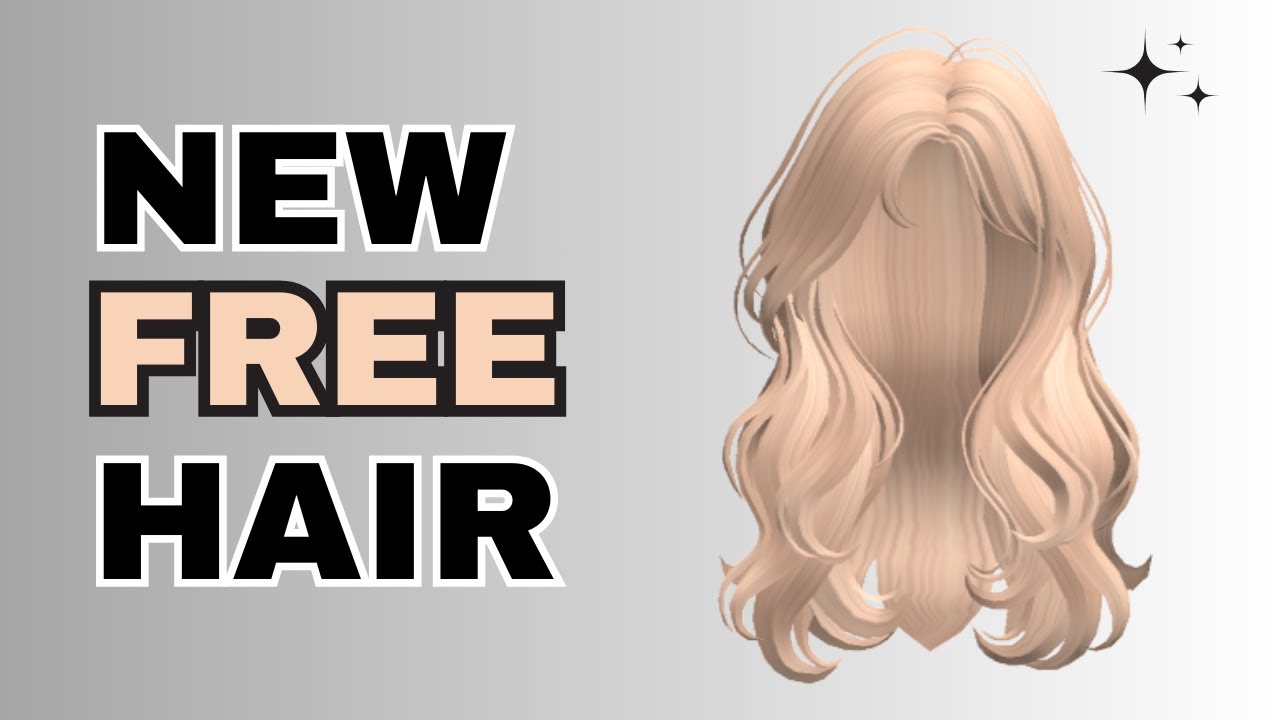 Trying to get new free UGC hair in Roblox! 