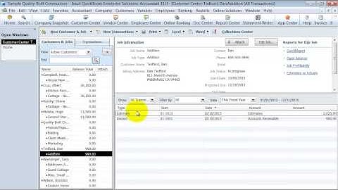 QuickBooks Training - Duplicating an Estimate