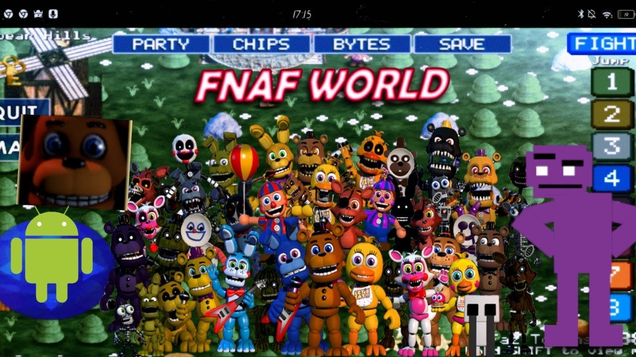 FNaF World Redacted ГЛЮЧНЫЕ МИРЫ И ПОСЛЕДНИЕ ЧИПЫ, Канал АЛМАЗНЫЙ