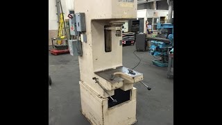 Denison 12-Ton C-Frame Hydraulic Press, Ref.#88-219 (SOLD)