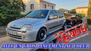 J'ai vendu ma CLIO 2 RS1 SHIFT LIGHT avec un gros pincement au Coeur