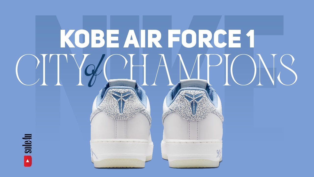 Nike Kobe Air Force 1 Low Protro “CITY OF CHAMPIONS” | Details +