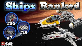 ALL SHIPS RANKED!! Lego Star Wars: The Skywalker Saga
