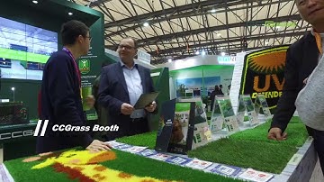 Artificial grass manufacturer at Domotex by CCGrass