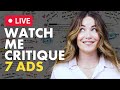 LIVE Copy Critique: Do These Ads Pass The Test?